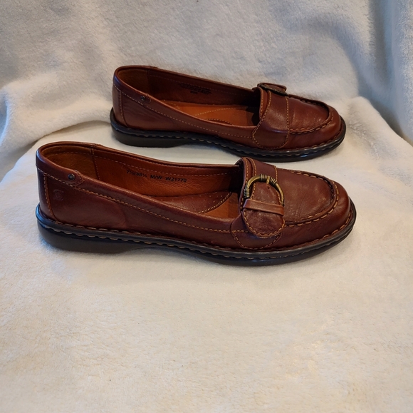 Born leather buckle loafers size 7.5 - Picture 9 of 9